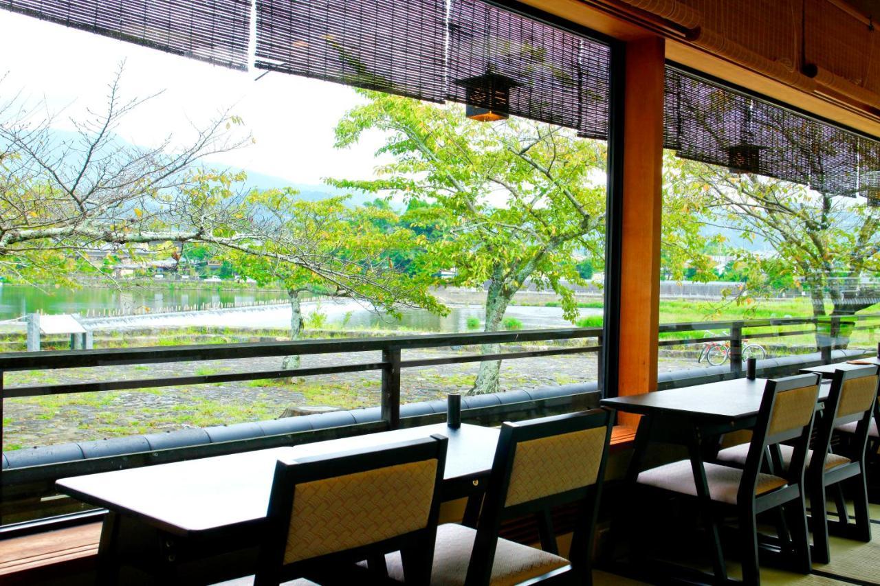 Kyoto Arashiyama Onsen Ryokan Togetsutei Bagian luar foto