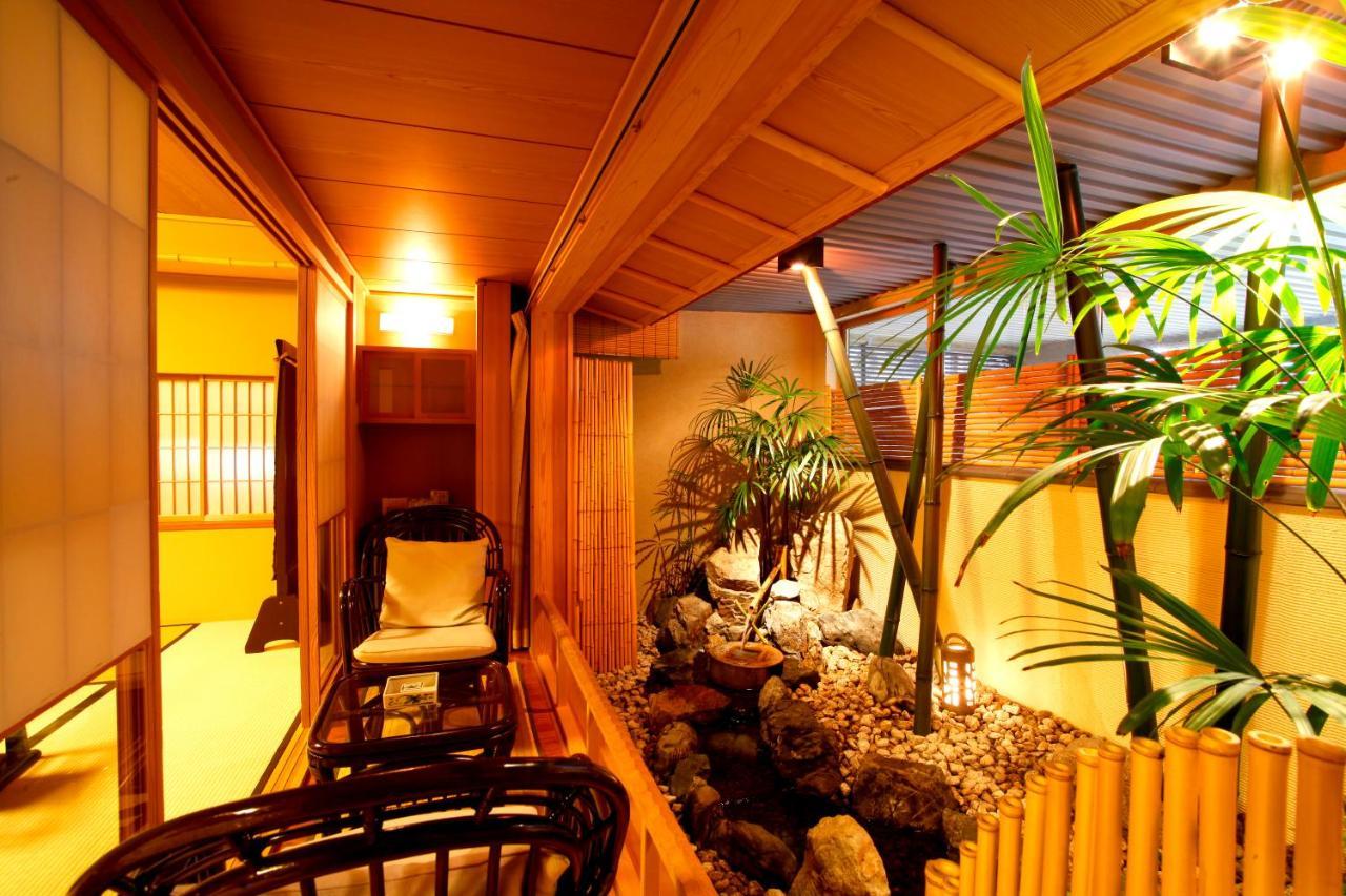 Kyoto Arashiyama Onsen Ryokan Togetsutei Bagian luar foto