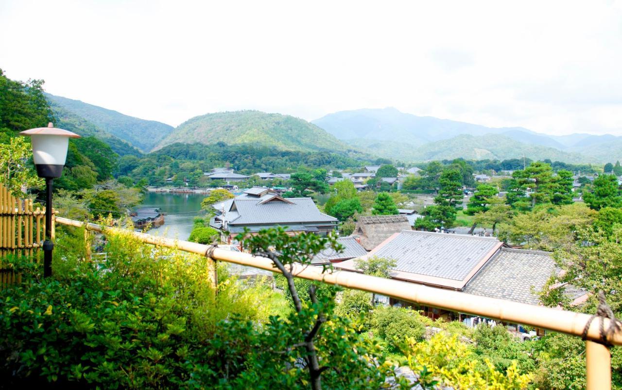 Kyoto Arashiyama Onsen Ryokan Togetsutei Bagian luar foto