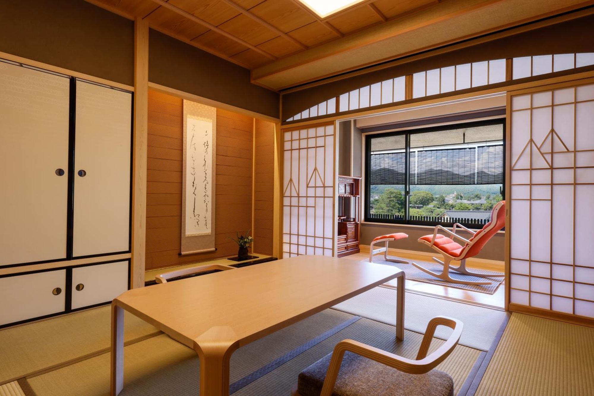 Kyoto Arashiyama Onsen Ryokan Togetsutei Bagian luar foto