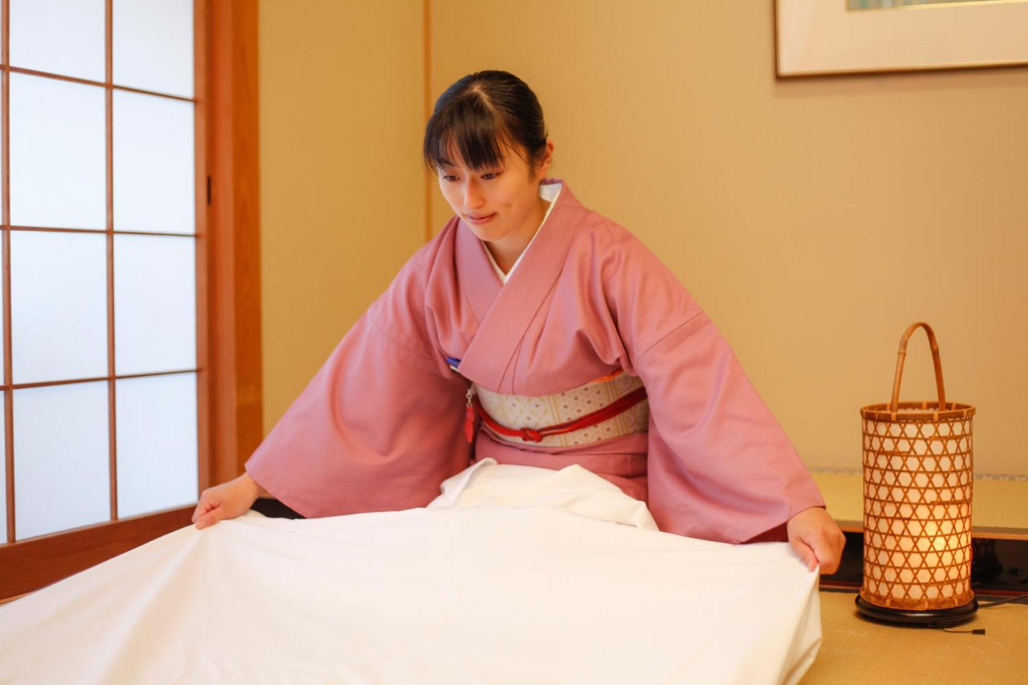 Kyoto Arashiyama Onsen Ryokan Togetsutei Bagian luar foto
