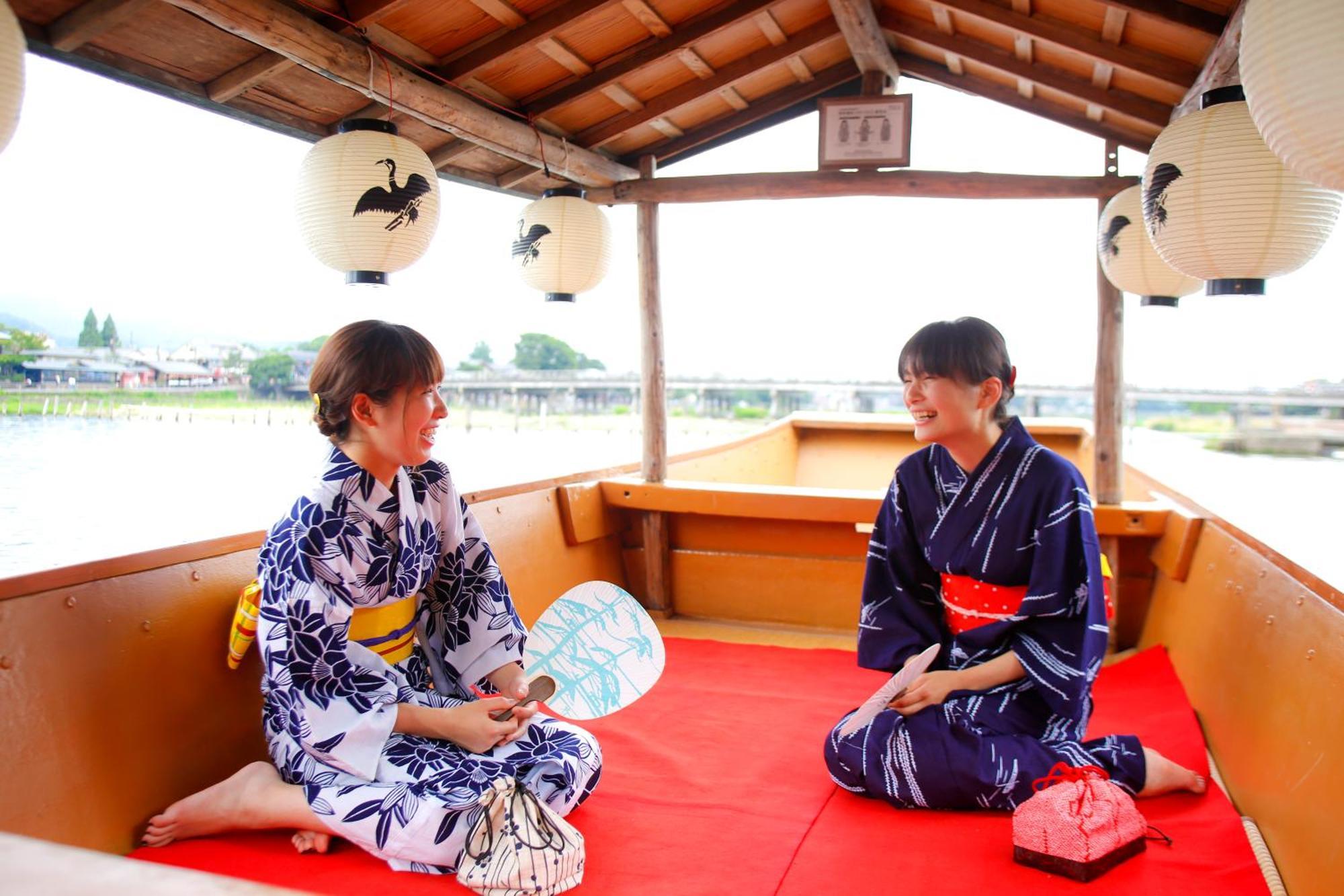 Kyoto Arashiyama Onsen Ryokan Togetsutei Bagian luar foto