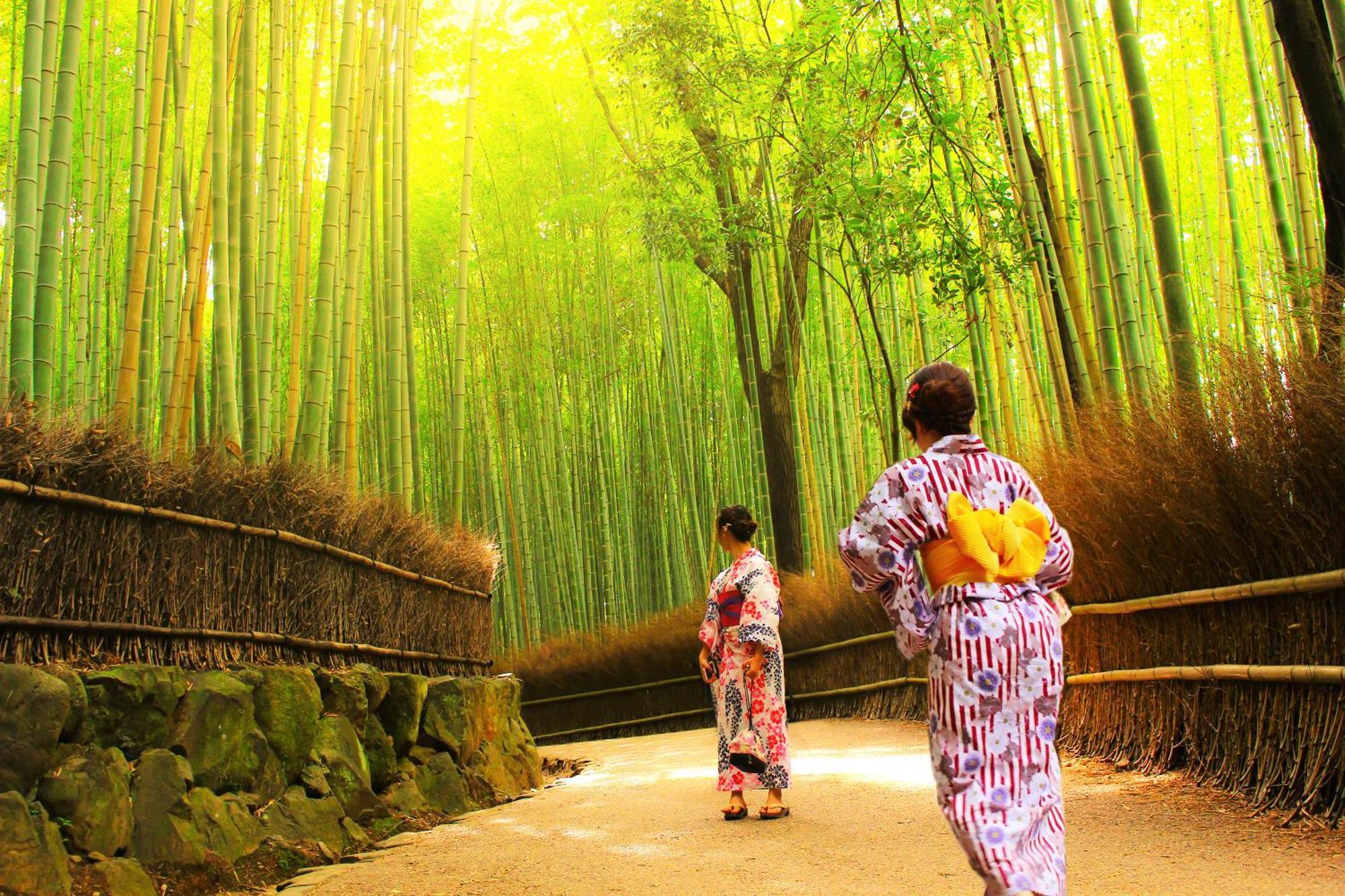 Kyoto Arashiyama Onsen Ryokan Togetsutei Bagian luar foto